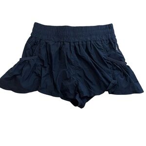 Get Your Flirt On Free People Navy Shorts